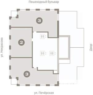 2-к квартира, вторичка, 113м2, 24/24 этаж