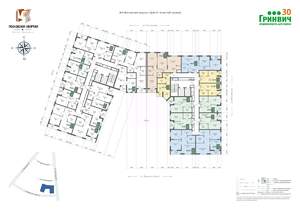 3-к квартира, сданный дом, 82м2, 4/17 этаж