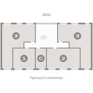 1-к квартира, вторичка, 38м2, 3/9 этаж