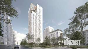 2-к квартира, строящийся дом, 73м2, 16/29 этаж