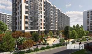1-к квартира, строящийся дом, 44м2, 6/8 этаж