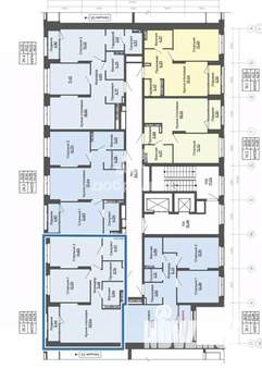 2-к квартира, вторичка, 64м2, 8/12 этаж