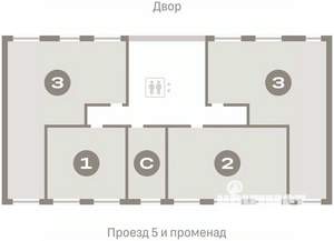 Студия квартира, вторичка, 20м2, 2/9 этаж