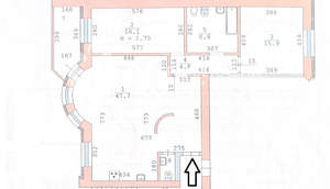 3-к квартира, вторичка, 95м2, 7/9 этаж