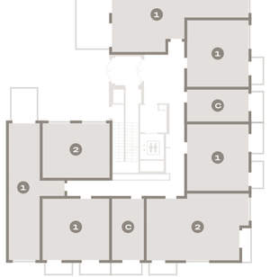 1-к квартира, вторичка, 83м2, 2/16 этаж
