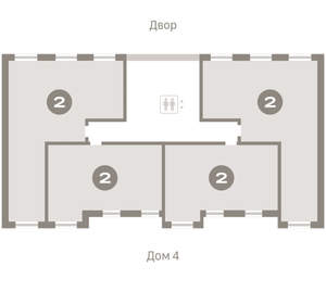 2-к квартира, вторичка, 132м2, 8/16 этаж