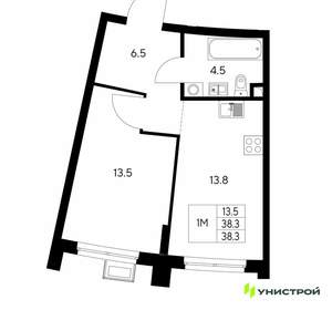 1-к квартира, вторичка, 38м2, 2/30 этаж