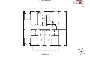 1-к квартира, вторичка, 51м2, 1/25 этаж