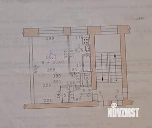 1-к квартира, вторичка, 26м2, 2/3 этаж