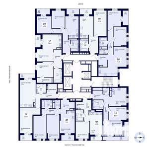 2-к квартира, вторичка, 65м2, 12/18 этаж