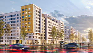 Студия квартира, вторичка, 43м2, 6/10 этаж
