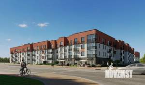 1-к квартира, строящийся дом, 46м2, 2/4 этаж