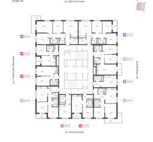 3-к квартира, вторичка, 95м2, 16/31 этаж