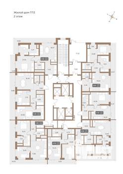 3-к квартира, вторичка, 63м2, 2/24 этаж