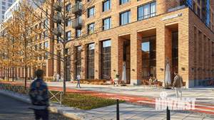 1-к квартира, строящийся дом, 47м2, 8/24 этаж
