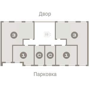 3-к квартира, вторичка, 85м2, 5/8 этаж