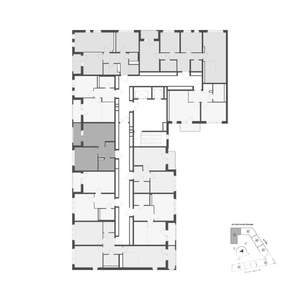 1-к квартира, вторичка, 43м2, 14/15 этаж