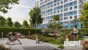 3-к квартира, строящийся дом, 45м2, 20/27 этаж