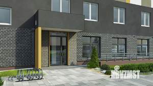 1-к квартира, строящийся дом, 41м2, 4/9 этаж