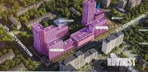 2-к квартира, вторичка, 42м2, 5/11 этаж