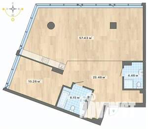 2-к квартира, строящийся дом, 107м2, 10/27 этаж