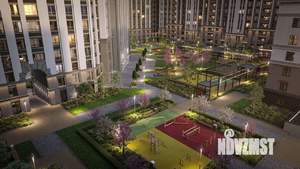 2-к квартира, строящийся дом, 84м2, 24/32 этаж