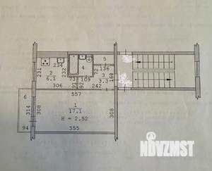 1-к квартира, вторичка, 30м2, 2/5 этаж
