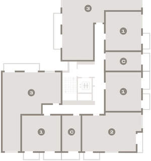 1-к квартира, вторичка, 44м2, 4/16 этаж