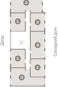 1-к квартира, вторичка, 38м2, 7/9 этаж