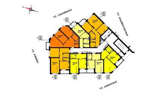 2-к квартира, вторичка, 66м2, 11/24 этаж