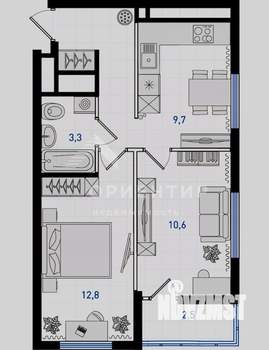 2-к квартира, вторичка, 44м2, 8/26 этаж