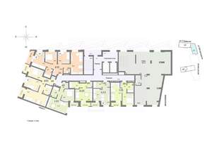 2-к квартира, строящийся дом, 58м2, 2/26 этаж