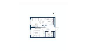 1-к квартира, вторичка, 40м2, 8/28 этаж