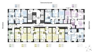 Студия квартира, вторичка, 27м2, 22/23 этаж