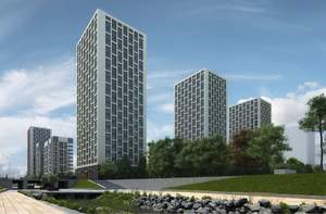 1-к квартира, вторичка, 39м2, 16/25 этаж