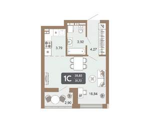 Фото квартиры на продажу (1)