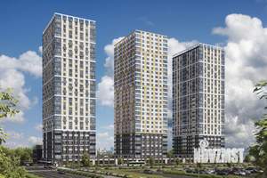 2-к квартира, строящийся дом, 66м2, 3/30 этаж