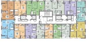 1-к квартира, строящийся дом, 32м2, 24/31 этаж