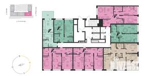 4-к квартира, вторичка, 91м2, 2/22 этаж