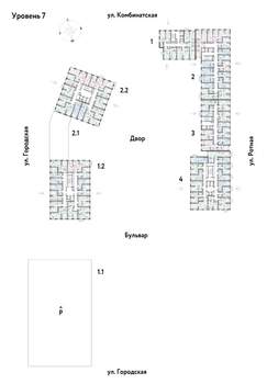 Студия квартира, строящийся дом, 25м2, 7/24 этаж