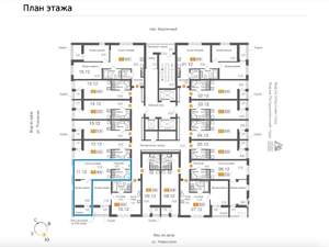 1-к квартира, вторичка, 37м2, 12/26 этаж