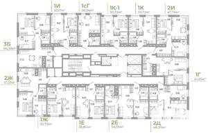 1-к квартира, вторичка, 31м2, 19/24 этаж