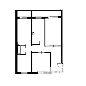 4-к квартира, вторичка, 90м2, 6/7 этаж