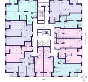 2-к квартира, вторичка, 61м2, 2/25 этаж