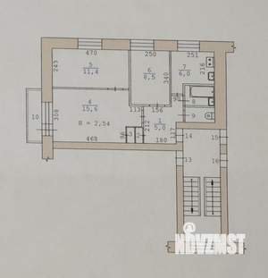 3-к квартира, вторичка, 51м2, 4/5 этаж