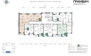 3-к квартира, вторичка, 92м2, 7/24 этаж
