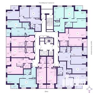1-к квартира, вторичка, 50м2, 18/19 этаж