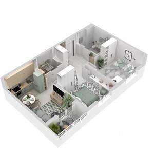 2-к квартира, вторичка, 59м2, 5/17 этаж