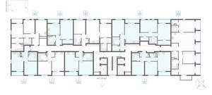 1-к квартира, вторичка, 40м2, 18/32 этаж