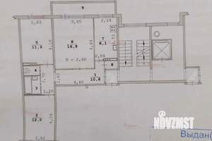 2-к квартира, вторичка, 64м2, 6/9 этаж